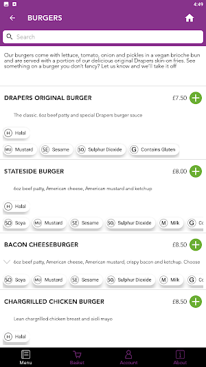 Drapers Bar And Kitchen Screenshot 2