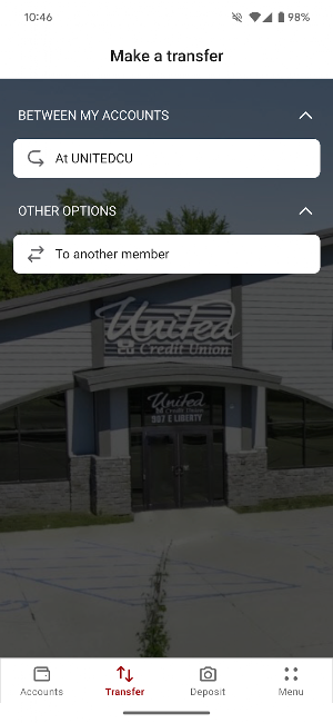 United Credit Union Mobile Screenshot 2