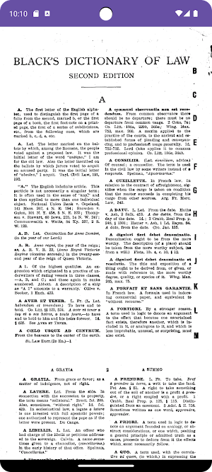 Blacks Law Dictionary Screenshot 2