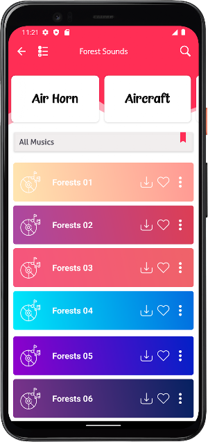 Forest Sounds Screenshot 1