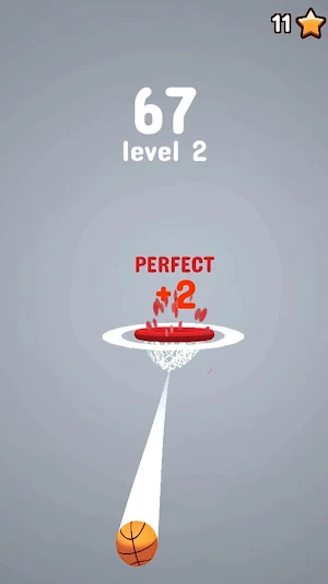 Reverse Basket : basketball game Screenshot 2