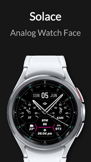 Solace: Analog Watch Face Screenshot 1