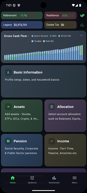 WisePlan Wealth Screenshot 2