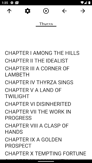Book, Thyrza Screenshot 0
