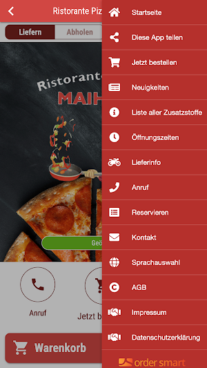Pizzeria Maihohle Screenshot 2