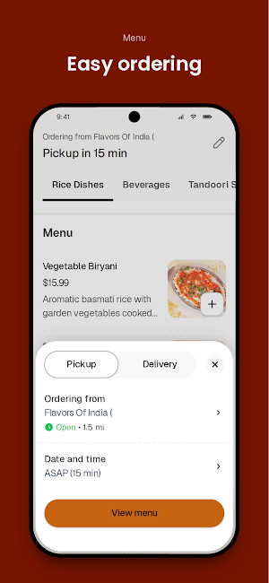 Flavors Of India To Go Screenshot 2