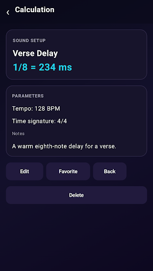 Audio Calc Pad Screenshot 3