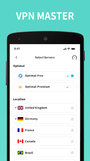 VPN Master (Safe & Fast VPN) Screenshot 1