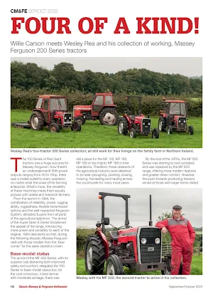 Classic Massey Magazine Screenshot 2