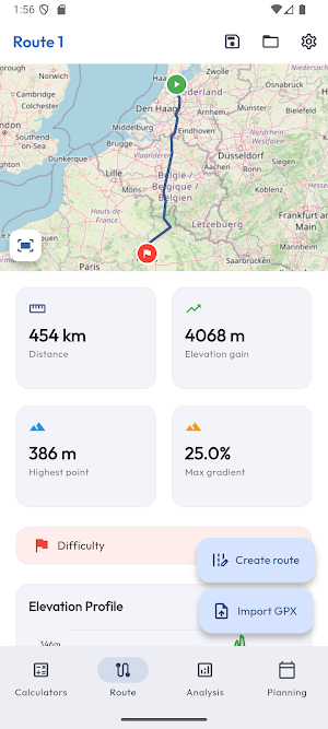Cycling Companion Screenshot 2