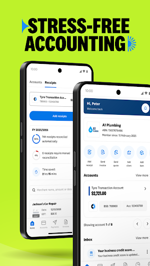 Tyro Accounting Screenshot 0