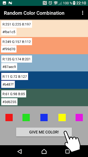 Random Color Combination Screenshot 0