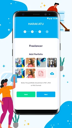 Harakatu Vendor Screenshot 1