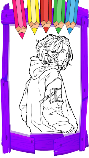 Tokyo Revengers Coloring book Screenshot 0