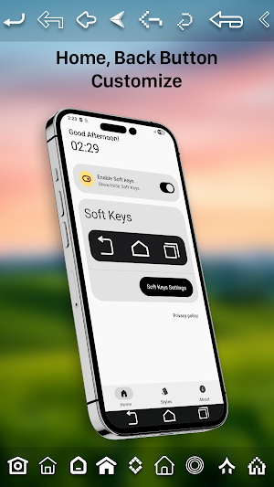 Home Back Button - Soft Keys Screenshot 2