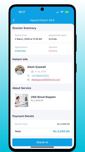 Dipesh Health Team Screenshot 2