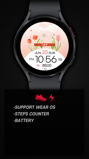 SamWatch Flower 2022 Tulip Screenshot 1