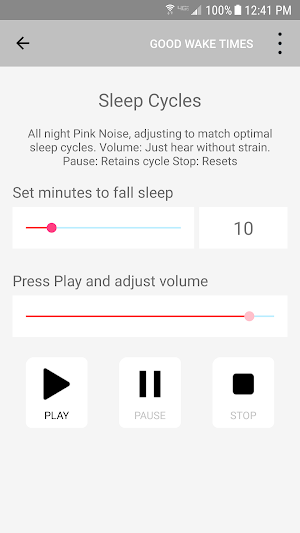 Good Sleep Screenshot 1