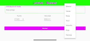 Banner-Letrero Screenshot 1