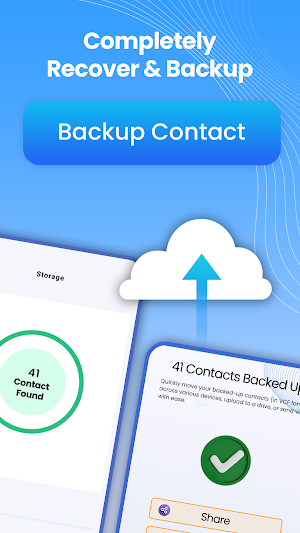 Recover My Contacts: Backup Screenshot 1