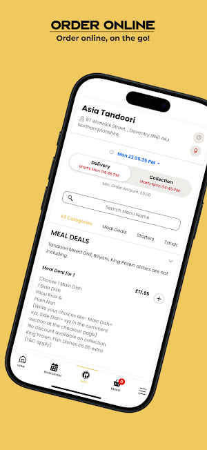 Asia Tandoori Restaurant Screenshot 1