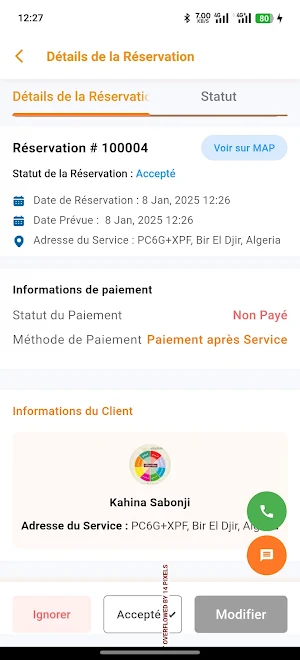 Dépannage DZ Service Screenshot 1