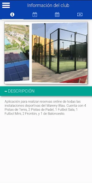 Mareny Blau Reservas Screenshot 2