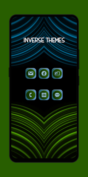Green Teal Bubblegummers Icons Screenshot 2