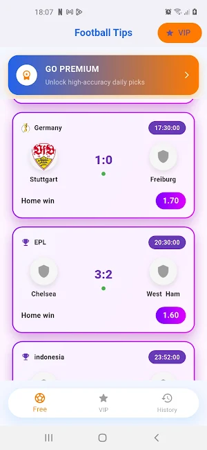 EnoTips Football AI Screenshot 1