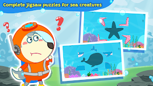 Wolfoo Underwater Ocean World Screenshot 1