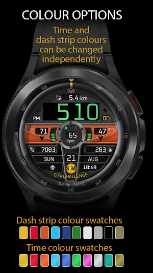 ORB-08-SRM Watch Face Screenshot 3
