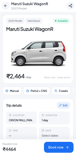 SelfDrive4U Screenshot 1