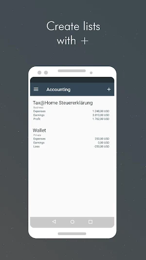 Accounting CSV: super simple to track finances Screenshot 1
