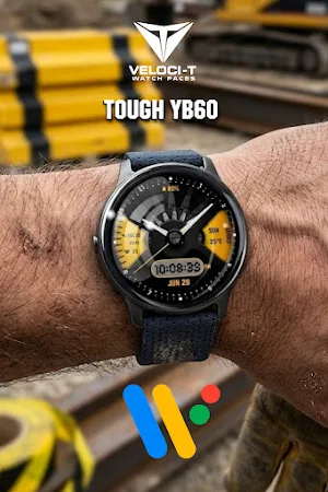 Tough YB60 Watch Face Screenshot 1