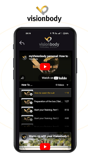 myVisionBody Screenshot 2