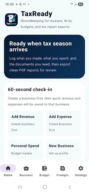 TaxReady Screenshot 3