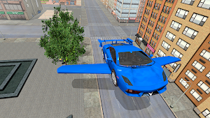 Flying Sports Car Simulator Screenshot 2