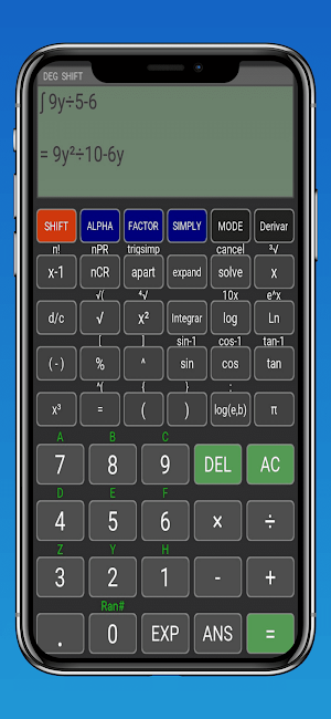 Scientific Calculator Screenshot 0