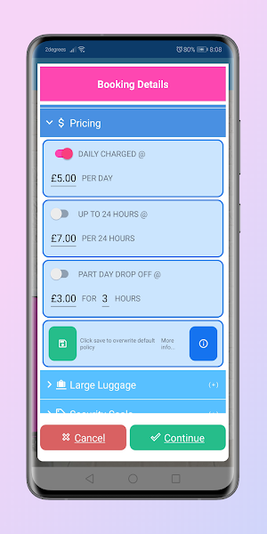 Luggage Drop - Bag Storage Screenshot 3