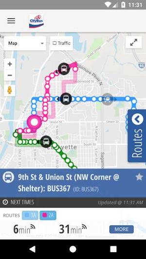 MyCityBus Screenshot 1