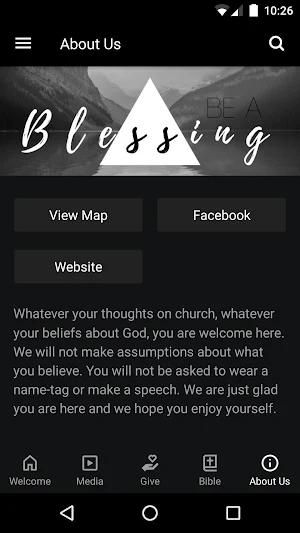 Tracy Community Church Screenshot 2