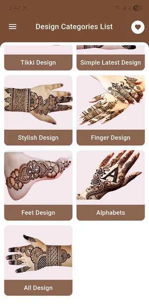 Mehendi Design 2026 Screenshot 1