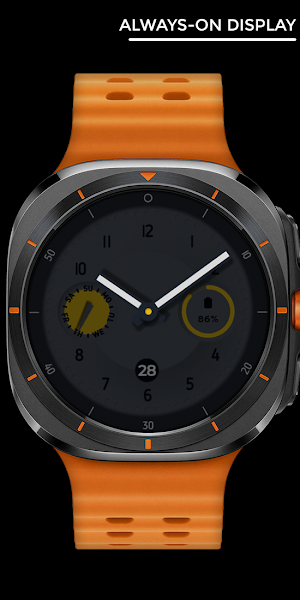 Night ver 48 - watch face Screenshot 2