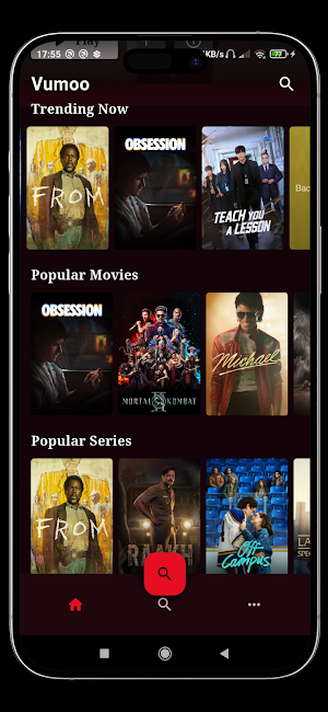 Vumoo : Movies & TV Shows Screenshot 1