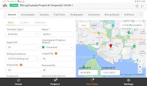 RSLog OnSite Screenshot 2