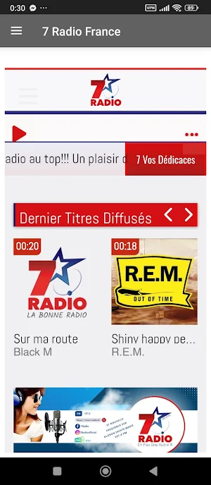 7 Radio France Screenshot 2