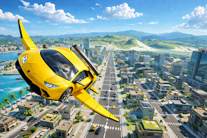Flying Car Adventure Screenshot 2