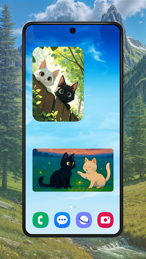 Dynamic Lock Screen: Wallpaper Screenshot 1