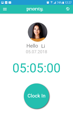 Priority TimeSheet Screenshot 0