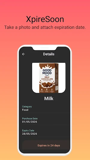 Xpiresoon · Expiry Tracker Screenshot 1